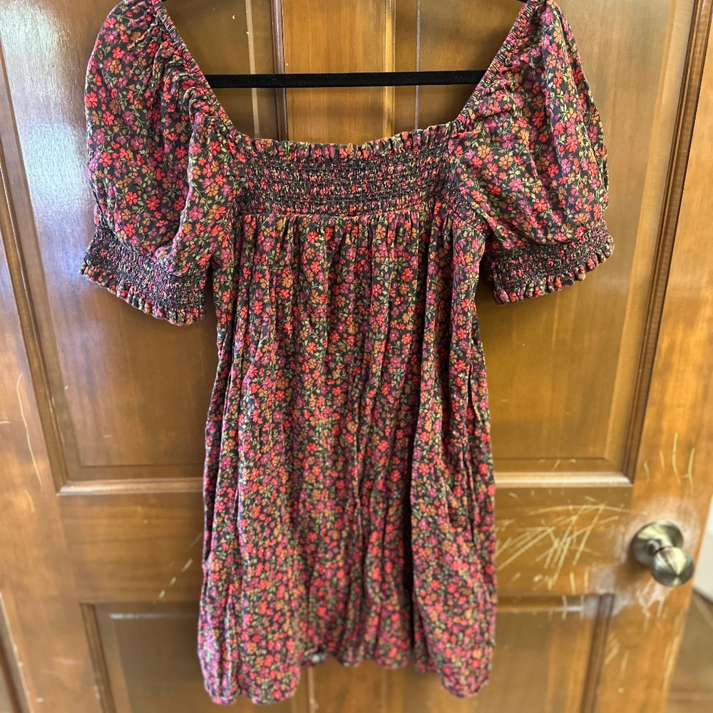 American Eagle floral mini dress or top